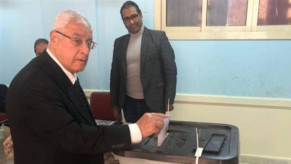 المستشار عدلي منصور