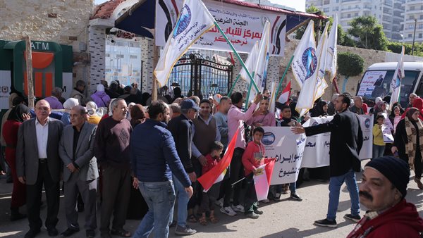 مستقبل وطن ينظم مسيرة