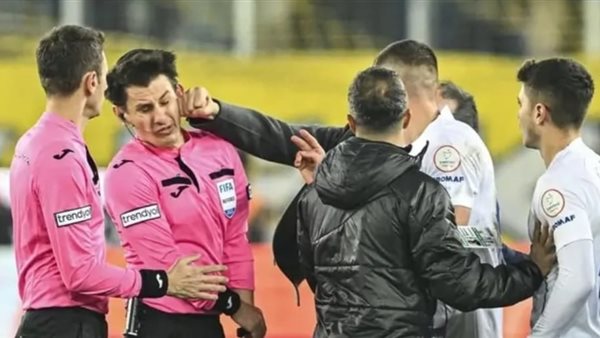 تعدي رئيس نادي أنقرة