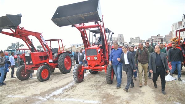  محافظ الغربية اثناء