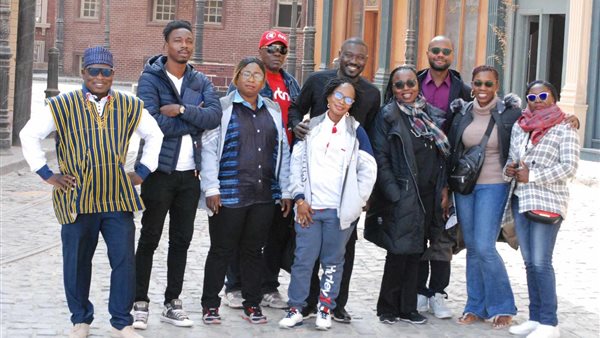 وفد الاعلاميين الافارقة