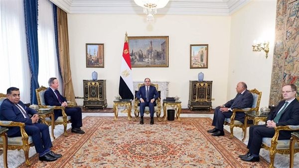 لقاء الرئيس عبد الفتاح