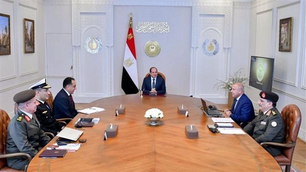  السيسي  ومصطفى مدبولي