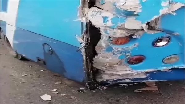 جانب من الحادث 