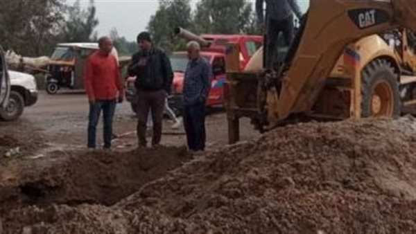 كسر خط مياه ـ أرشيفية