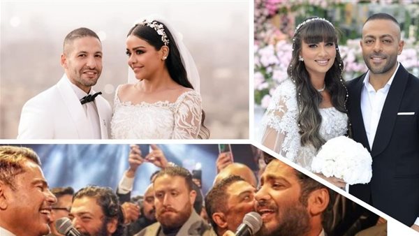 زواج المشاهير فى