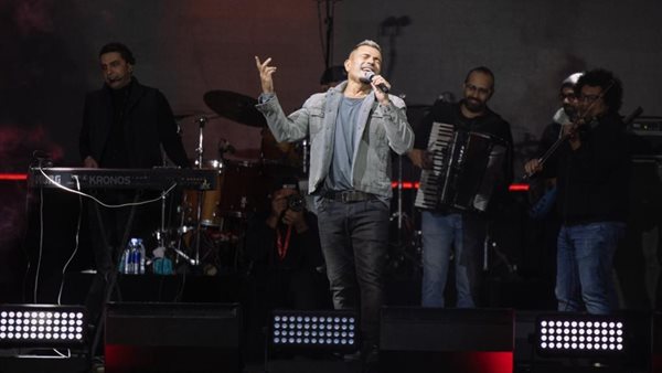 جانب من حفل الهضبة