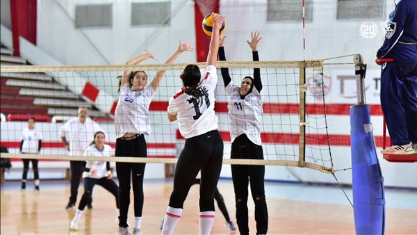 سيدات طائرة الزمالك