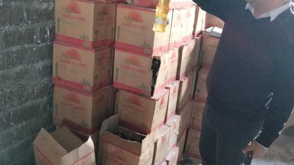 السلع التموينية المضبوطة