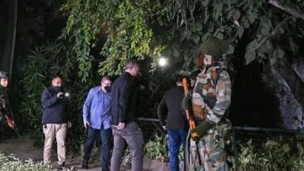 محيط السفارة الإسرائيلية