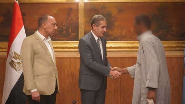 استقبال محافظ الغربية