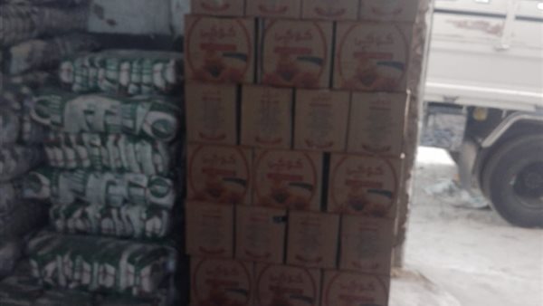 جانب من المضبوطات