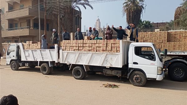 قوافل غذائية لبنك