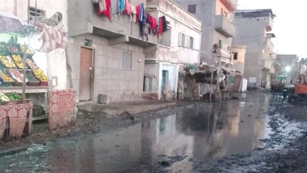 غرق منازل وشوارع