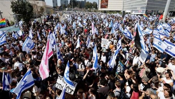 مظاهرات في تل أبيب