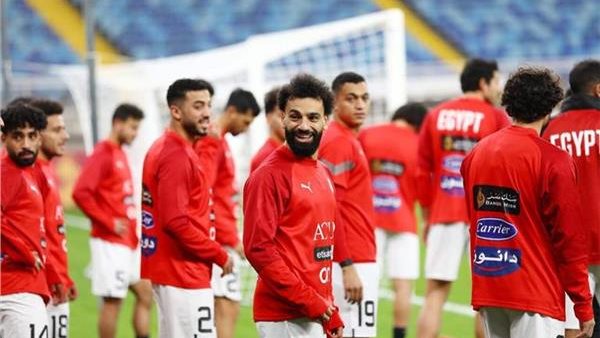 محمد صلاح من تدريب