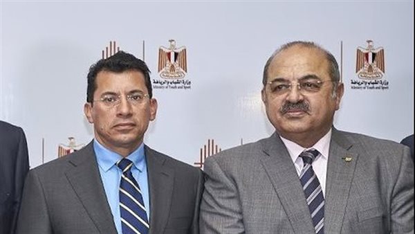 حطب ووزبر الرياضة