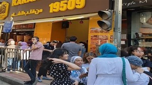 أحد المطاعم السورية