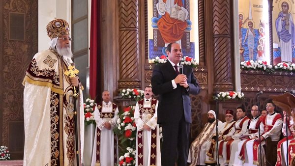 جانب من مشاركة الرئيس