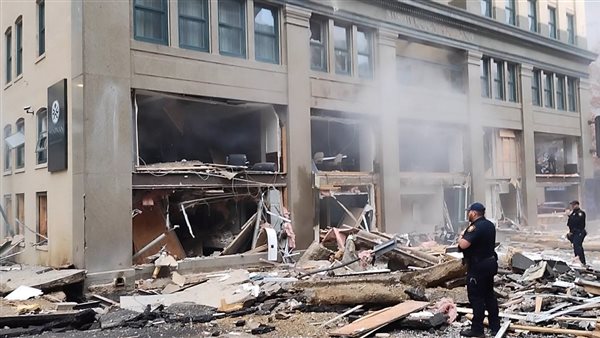 انفجار بفندق في ولاية