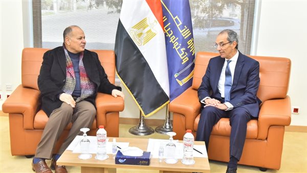 اللواء عصام سعد يستقبل