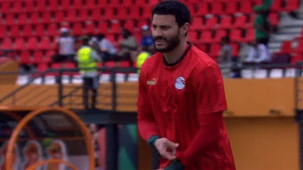 إحماء منتخب مصر