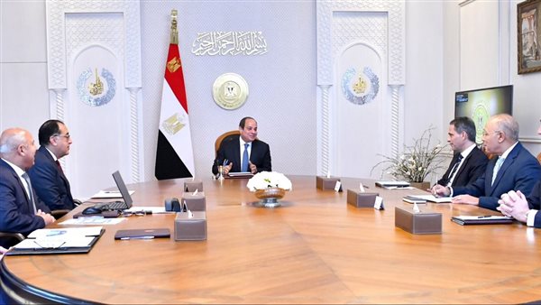 الرئيس السيسي مع