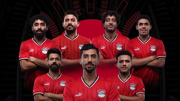 لاعبو منتخب مصر