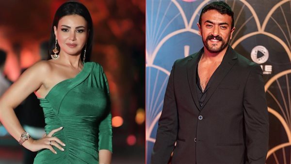 أحمد العوضي ودينا