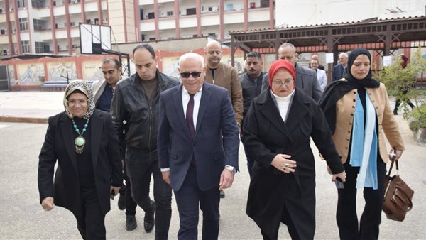 محافظ بورسعيد يتفقد