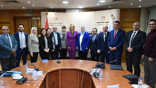 وزيرة التضامن الاجتماعي