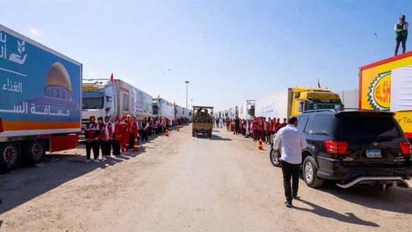 مساعدات مصر لغزة