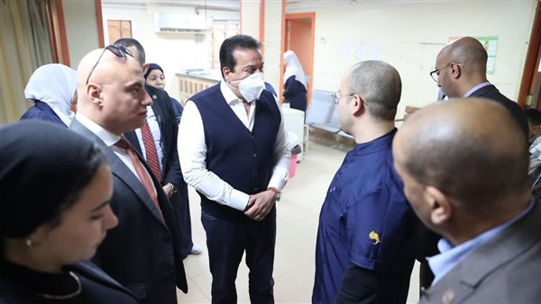 وزير الصحة يتفقد