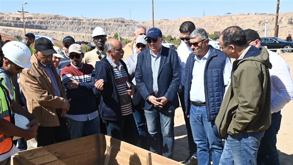 وزيرالرى يتفقد منشآت