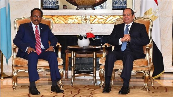 السيسي ورئيس الصومال