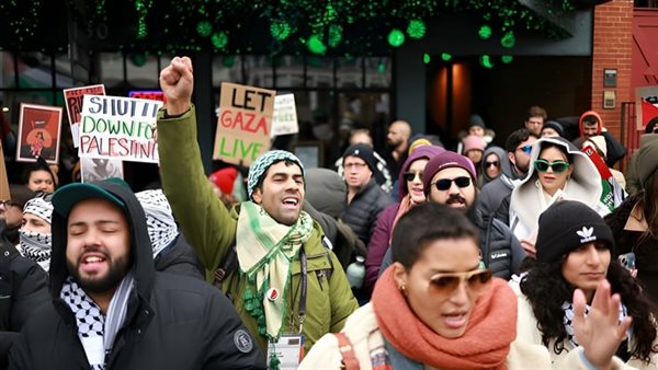 مظاهرات أمريكية داعمة