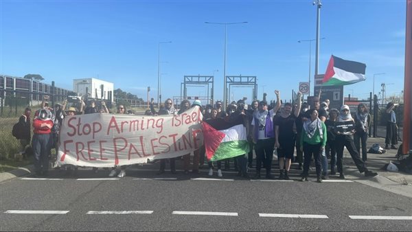 صورة من المظاهرات