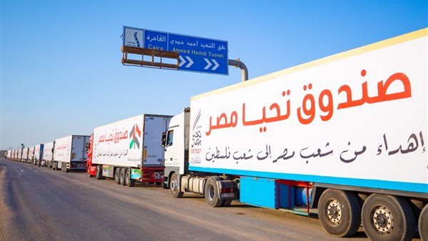 المساعدات المصرية