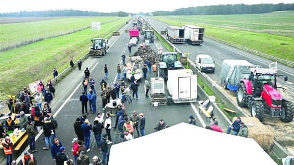 احتجاجات المزارعين