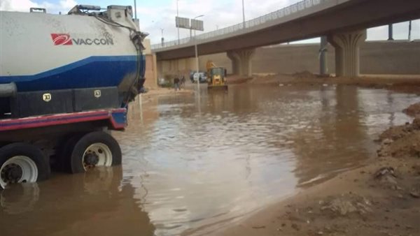 انفجار ماسورة مياة