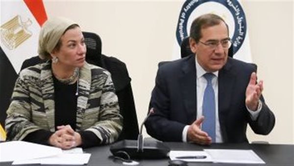 وزيرا البترول والبيئة