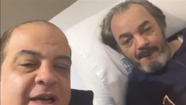 علاء مرسي داخل المستشفى