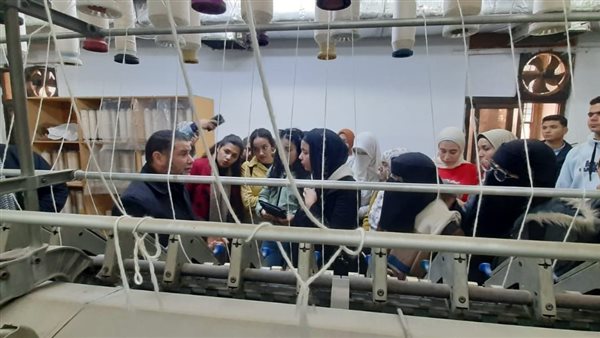 جانب من تدريب الطلاب