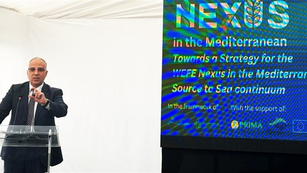 جانب من مشاركة وزير