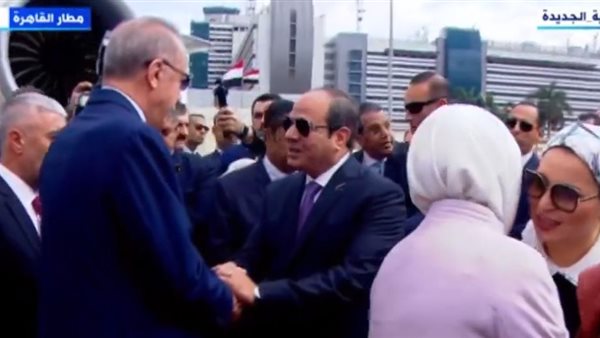 وصول الرئيس التركى