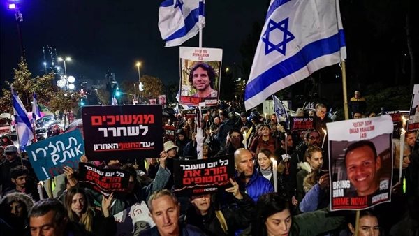 مظاهرات ضد نتنياهو