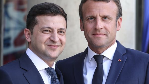 الرئيس الفرنسي ونظيره