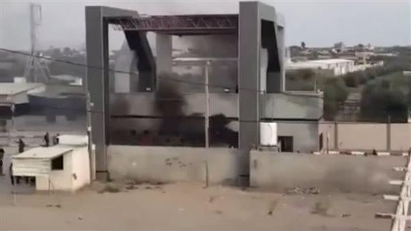 أرشيفية حريق في معبر