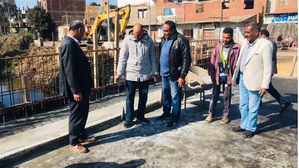 إنشاء كوبرى أشمنت