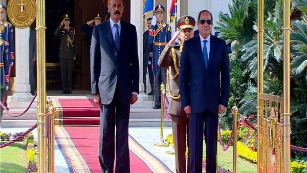 الرئيس السيسي يستقبل